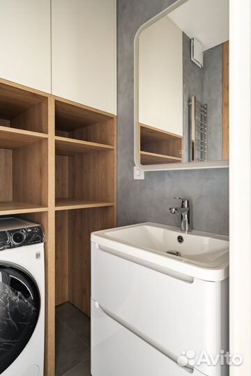 Мебель в ванную под заказ по индивидуальному проек