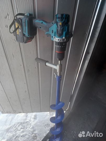 Ледобур+ шуруповёрт комплект