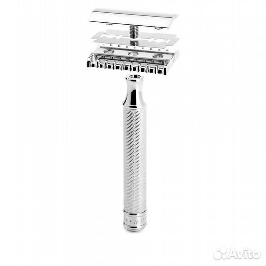 Бритва для бритья Muhle r41 open comb,хром
