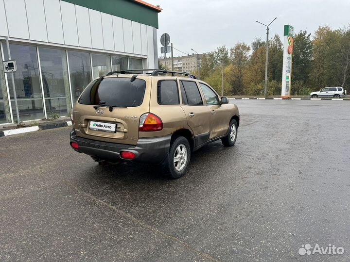 Hyundai Santa Fe 2.7 AT, 2002, 193 000 км