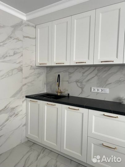 Кухня прямая Стим