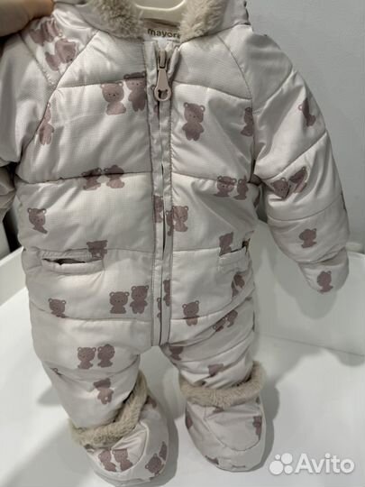 Mayoral комбинезон теплый 60 см