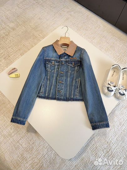 Куртка джинсовая Miu Miu.Премиум качество