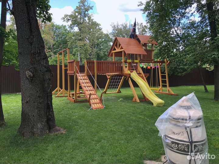 Детский уличный спортивный комплекс для дачи
