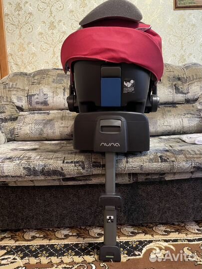 Автолюлька nuna pipa с базой isofix 0-13