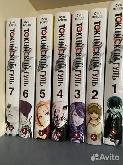 Манга токийский гуль все тома