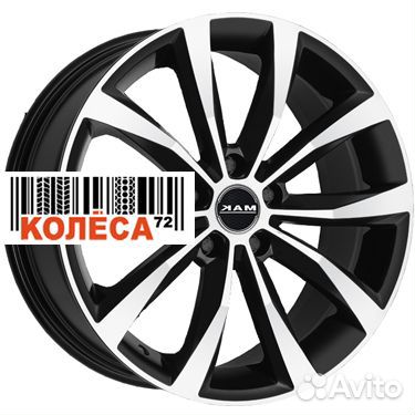 MAK Wolf 6.5x16 5x108 ET35 Dia72 Black Mirror