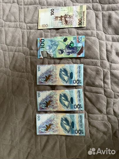 Продам 100 рублей юбилейные олимпиада и чм