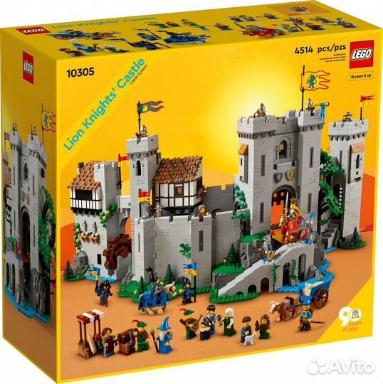 Lego icons 10305 Замок Рыцарей Льва