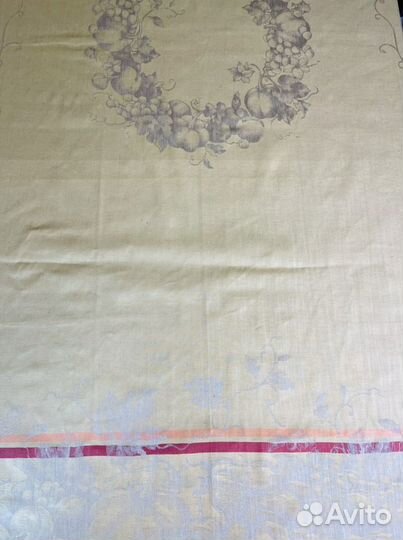 Скатерти салфетки Индюшки лен хлопок