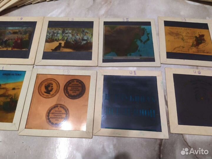 Стеклянные слайды (диапозитивы)