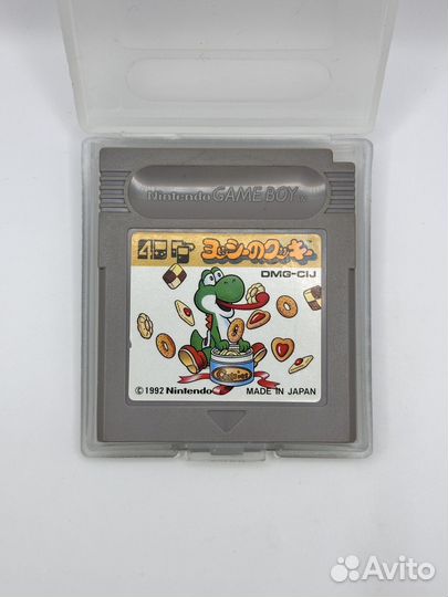 Игра Yоshi nо Сооkiе для Game Boy оригинал