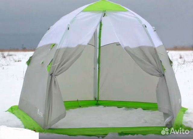 Зимняя палатка для рыбалки Lotos 2 С белый