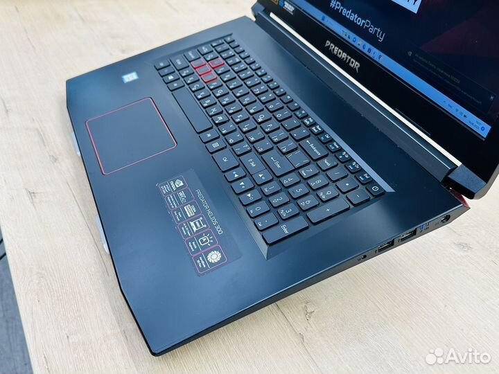 Игровой Acer Prerator 17.3 GTX 1060 6 Gb/ i5-8300H