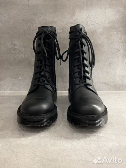 Ботинки Vetements Lace up Leather Boots Оригинал