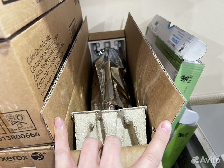 Картриджи фотобарабаны Xerox C60 в коробках, б/у