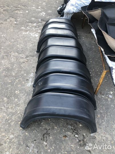 Подкрылки на прицеп