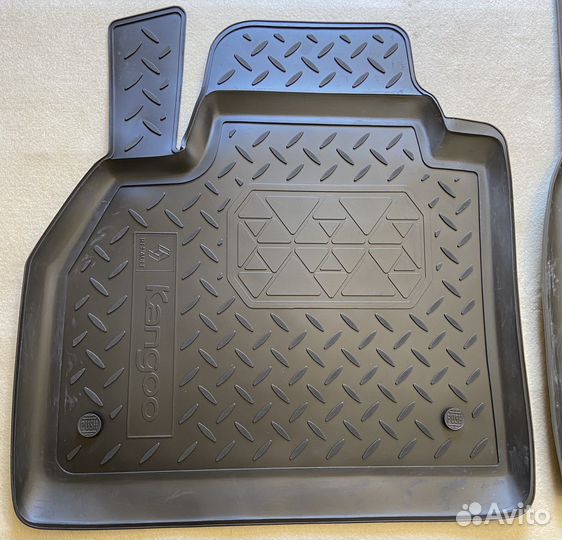 Оригинальные полиуретановые ковры Renault Kangoo 2