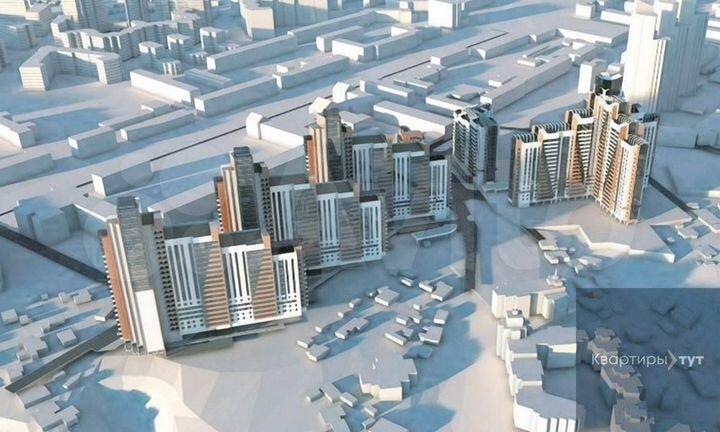 2-к. квартира, 77,6 м², 7/23 эт.