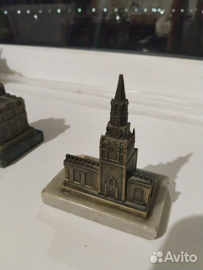 Статуэтка бронза СССР Кремль