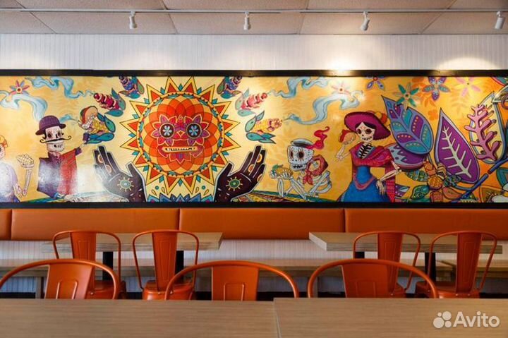 Художник.Роспись стен, граффити, картины