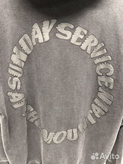 Худи Cav empt Черный Sunday Service