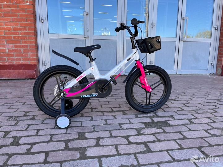 Велосипед детский с дисковыми тормозами 18 диаметр