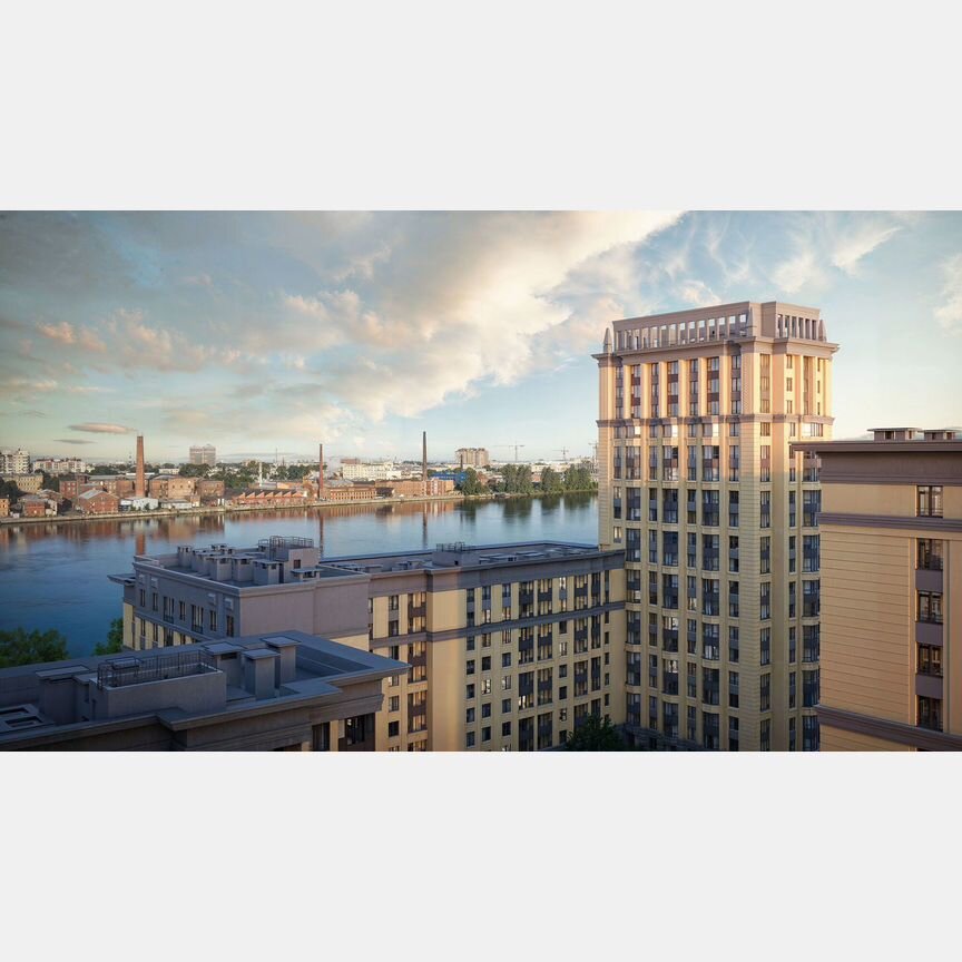 3-к. квартира, 85,4 м², 15/15 эт.