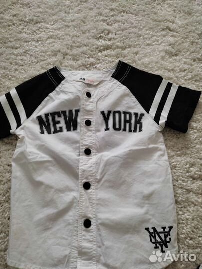 Рубашка H&M, 110,116,122