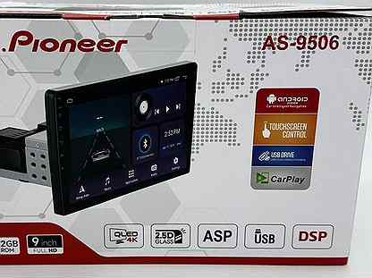 Магнитола android Pioneer 9506 9 дюймов,1DIN