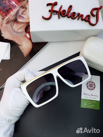 Очки Saint Laurent белые (551)