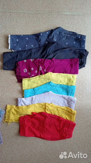 Бриджи, шорты для девочки 2-3-4-5 лет
