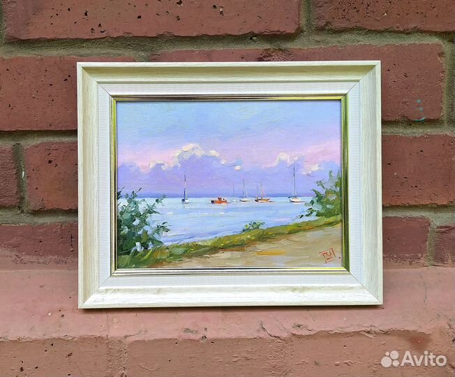 Картина с Таганрогским заливом