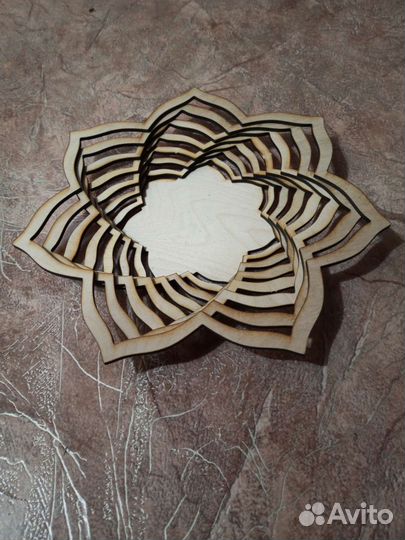 Деревянные тарелки