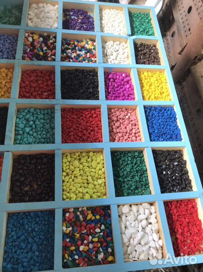 Цветная мраморная крошка