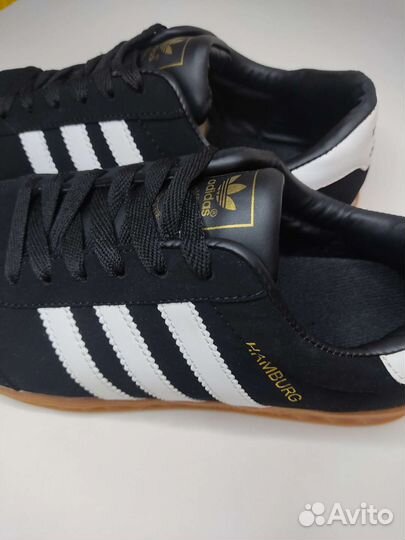 Кроссовки adidas hamburg черные