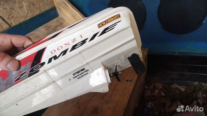 Моторная лодка детская большая