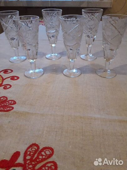 Фужеры рюмки бокалы СССР
