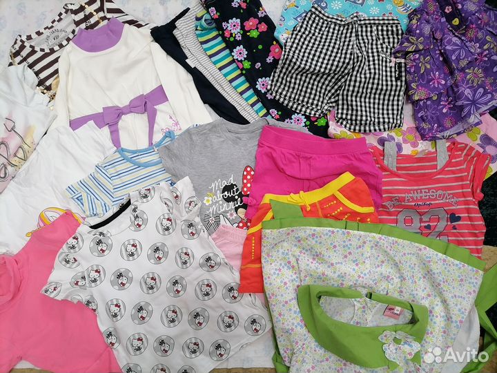 Пакет летних вещей на девочку 116-122