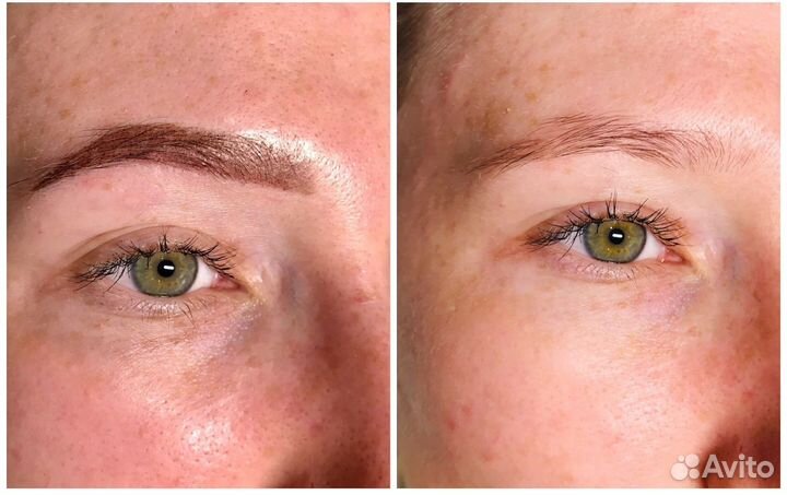 Перманент татуаж брови, губы, межресничка