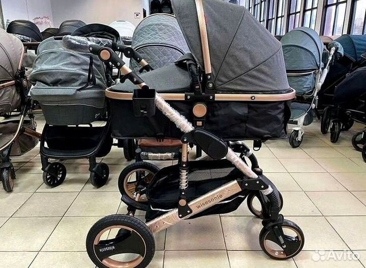 Коляска Wisesonle Q3 2в1 и 3в1 оригинал