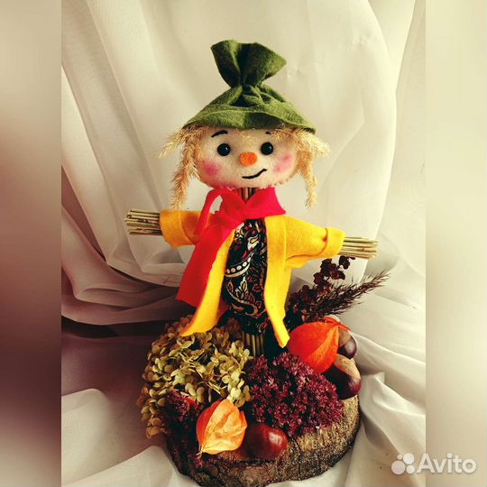 Осенняя поделка. Сова из природных материалов