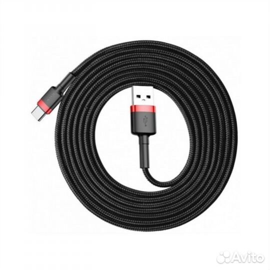 Кабель Baseus Cafule Cable Type-C 2A 2m
