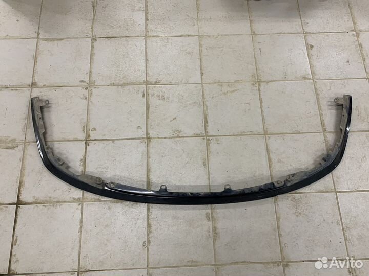 Губа переднего бампера Subaru Impreza WRX STI GD