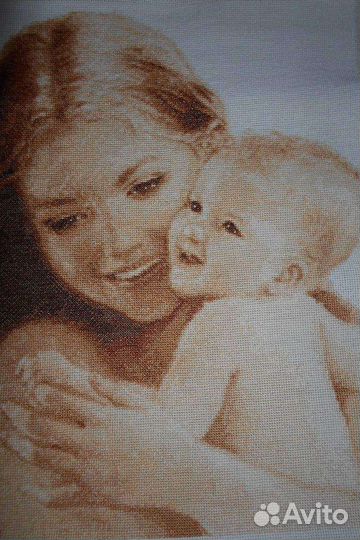 Картины вышитые крестом и бисером