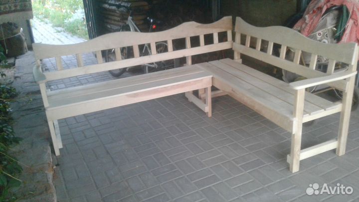 Лавка деревянная