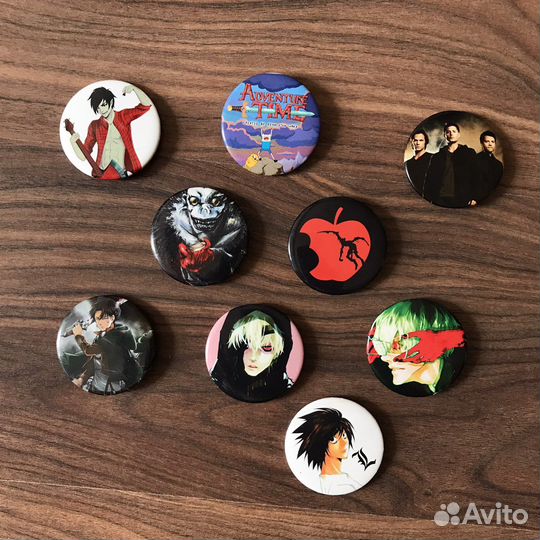 Аниме значки