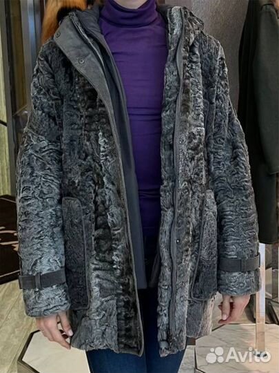 Парка из каракульчи