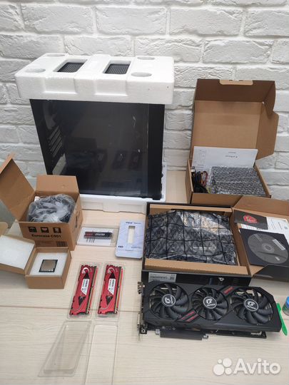 Игровой компьютер intel 10100F/GTX 1660 super/16GB