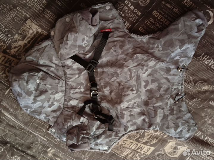 Зимний комбинезон для собаки 40 см